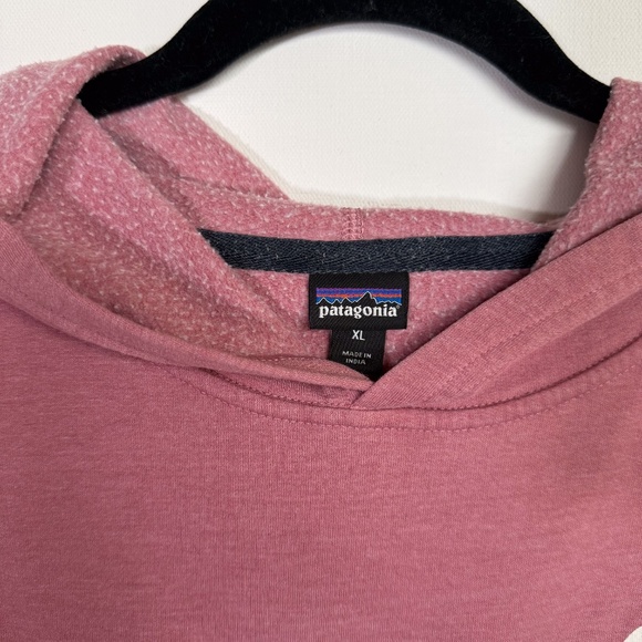 Patagonia Kids Lightweight Hoody Sweatshirt Ridge Rise Light Star Pretty Pink XL - Picture 5 of 15